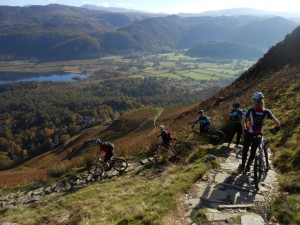 Descending Cat Bells